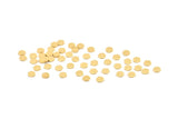 Brass Hexagon Blank, 250 Raw Brass Hexagon Stamping Blanks, Stamping Tags (4x0.80mm) D1212