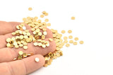 Brass Hexagon Blank, 250 Raw Brass Hexagon Stamping Blanks, Stamping Tags (4x0.80mm) D1212