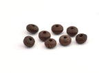 Vintage Wooden Bead, 250 Vintage Wooden Beads Made In Germany, Findings (8x5mm) B47