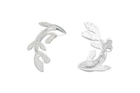 Silver Fish Earring, 2 925 Silver Fish Stud Earrings (28x16mm) N0774