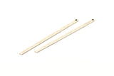 Long Bar Pendant, 8 Antique Silver Plated Long Bar Pendant With 1 Hole, Tags (70x3x1mm) BRC 160--A0823 H1171