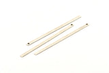 Long Bar Pendant, 8 Antique Silver Plated Long Bar Pendant With 1 Hole, Tags (70x3x1mm) BRC 160--A0823 H1171