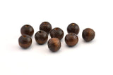 Vintage Wooden Bead, 100 Vintage Wooden Beads Made In Germany, Findings (11x10mm) B48
