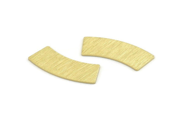 Brass Rectangle Blank, 12 Textured Raw Brass Rectangle Stamping Blanks (28x10x0.80mm) M085