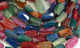 Druzy Agate 18 mm  Faceted Gemstone  Beads 15.5 inches Full Strand T090