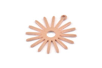 Bakır Güneş Tılsımı, 1 Döngülü 12 Ham Bakır Güneş Tılsımı (27x0,80 mm) M01675