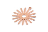 Bakır Güneş Tılsımı, 1 Döngülü 12 Ham Bakır Güneş Tılsımı (27x0,80 mm) M01675