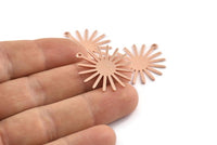 Bakır Güneş Tılsımı, 1 Döngülü 12 Ham Bakır Güneş Tılsımı (27x0,80 mm) M01674