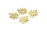 Pirinç Güneş Tılsımı, 1 Döngülü 24 Dokulu Ham Pirinç Güneş Tılsımı, Bulgular (17x15x0,80 mm) M01299