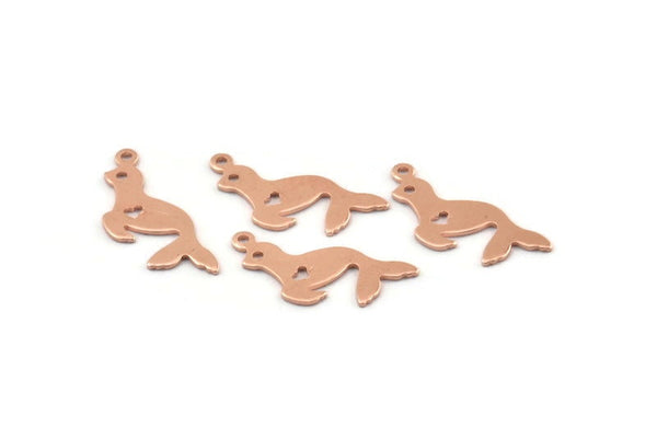 Bakır Mühür Tılsımı, 1 Döngülü 24 Ham Bakır Mühür Tılsımı (23x10x0,80 mm) M01339