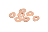 Copper Drop Blank, 12 Raw Copper Drop Stamping Blanks (12x0.70mm) M01420