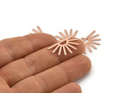 Bakır Güneş Tılsımı, 1 Döngülü 24 Ham Bakır Güneş Tılsımı (25x16x0,70 mm) M01410