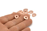 Copper Drop Blank, 12 Raw Copper Drop Stamping Blanks (12x0.70mm) M01420