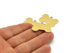 Brass Dog Bone Charm, 8 Raw Brass, Dog Bone Tag, Dog Necklace, Brass Dog Bone Pendant, Dog Tag For Collar (28x18x0.80mm) A1973