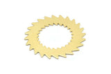 Brass Circle Blank, 2 Raw Brass Circle Blanks, Brass Round, Stamping Blanks, Findings (42x0.80mm) M02151