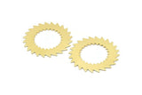 Brass Circle Blank, 2 Raw Brass Circle Blanks, Brass Round, Stamping Blanks, Findings (42x0.80mm) M02151