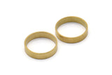 Brass Ring Setting - 24 Raw Brass Ring Setting (18.5mm) Hole Size : 17mm Bs-1134--R009