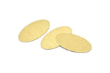 Brass Oval Blank, 8 Textured Raw Brass, Brass Blanks, Brass Oval Blanks (35x19x0.80mm) M02187