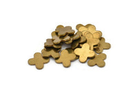 15 Plus Shape Raw Brass Stamping Blank (12x1.1mm) Bs 1351