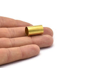 10 Raw Brass Tubes (12x20mm) Bs 1474