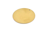 30mm Stamping Tag 10 Raw Brass Round Stamping Blanks (30x0.80mm) A0804