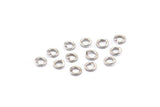 3mm Jump Ring - 200 Silver Brass Jump Ring (3mm) A0375