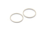 Silver Circle Connector, 50 Silver Tone Circle Connectors, Rings, Findings (16x0.8mm) BS 2097