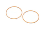 Gül Altın Yüzükler, 8 Gül Altın Daire Bağlantı Parçası (35x1x1mm) BS 1087 Q0044