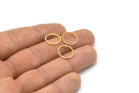 13mm Gold Plated Ring - 12 Gold Plated Circle Connectors, Rings (13x1x1mm) BS 1100 Q0186