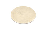 Round Personalized Blank, 2 Antique Silver Plated Brass Stamping Blanks, Tags (38x1mm)  b0113