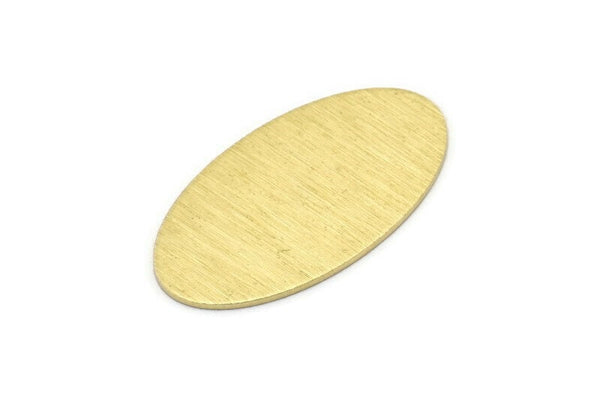 Brass Oval Blank, 8 Textured Raw Brass, Brass Blanks, Brass Oval Blanks (35x19x0.80mm) M02187