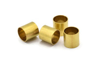 12 Raw Brass Tubes (13x13mm) Bs 1504