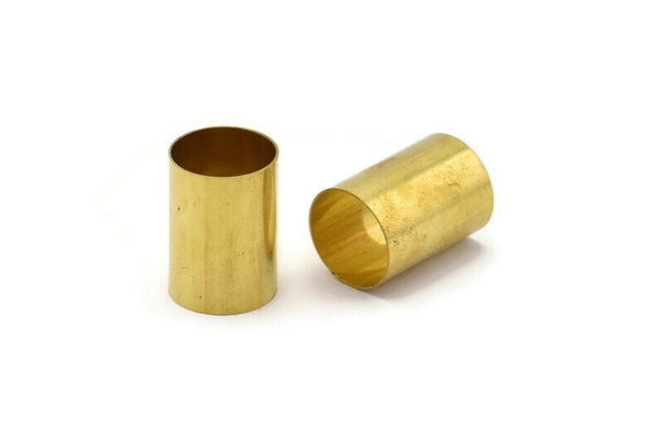 10 Raw Brass Tubes (14x20mm) Bs 1482