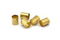 24 Raw Brass Tubes (8x10mm) Bs 1541