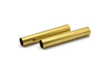 6 Raw Brass Tubes (10x60mm) Bs 1560