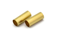24 Raw Brass Tubes (8x20mm) Bs 1544