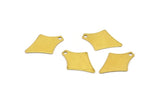 Arrowhead Charm, 250 Raw Brass Spearhead Charms, Findings (18x12mm) Brs 159 A0163