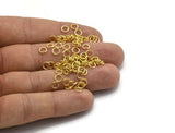 5mm Jump Ring - 250 Brass Gold Tone Jump Rings (5x0.80mm) A0652