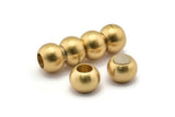 Brass Magnetic Clasp, 10 Raw Brass Magnetic Clasps For 6mm Leather Cord (17x12mm) D0348