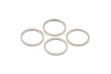 Silver Circle Connector, 50 Silver Tone Circle Connectors, Rings, Findings (13x0.80mm) BS 2418