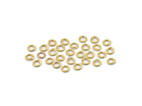 3mmJump Ring - 500 Gold Tone Brass Jump Rings  (3x0.50mm) A0678