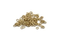 3mm Jump Ring - 500 Gold Plated Brass Jump Rings (3x0.50mm) A0716