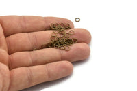 5mm Jump Rings - 250 Antique Bronze Jump Rings (5x0.70mm) A0396