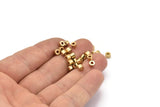 Industrial Spacer Bead, Raw Brass Industrial Spacer Beads, Findings (4x2.90mm) A0551