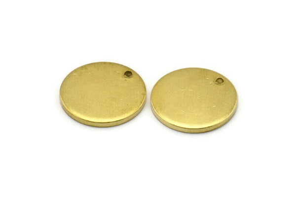Brass Cabochon Tag, 6 Raw Brass Cabochon Tags, Stamping Tags (18x1.5mm) Y190