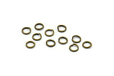 5mm Jump Ring - 300 Antique Brass Round Jump Ring Connectors Findings (5x0.80mm) A0335