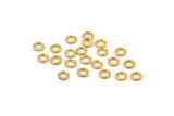 5mm Jump Rings - 250 Gold Brass Jump Rings (5x1mm) A0147