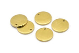 Brass Cabochon Tag, 12 Raw Brass Cabochon Tags, Stamping Tags (16x1.5mm) Y189