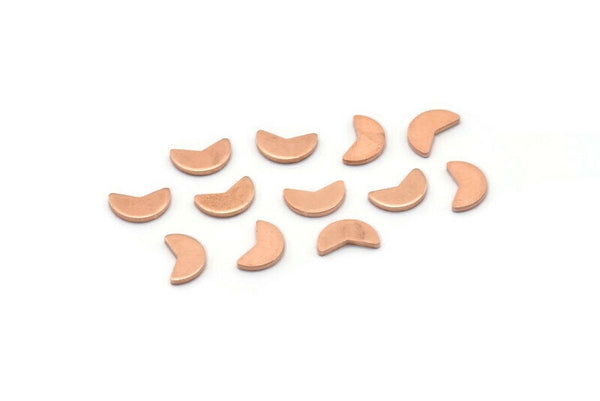 Copper Geometric Blank, 150 Copper Brass Tiny Pizza Slice Blanks, Findings (7x4x0.80mm) M02333