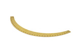 Brass Choker, 3 Raw Brass Choker Pendants (160mm) Brass 017 D0171 --C081